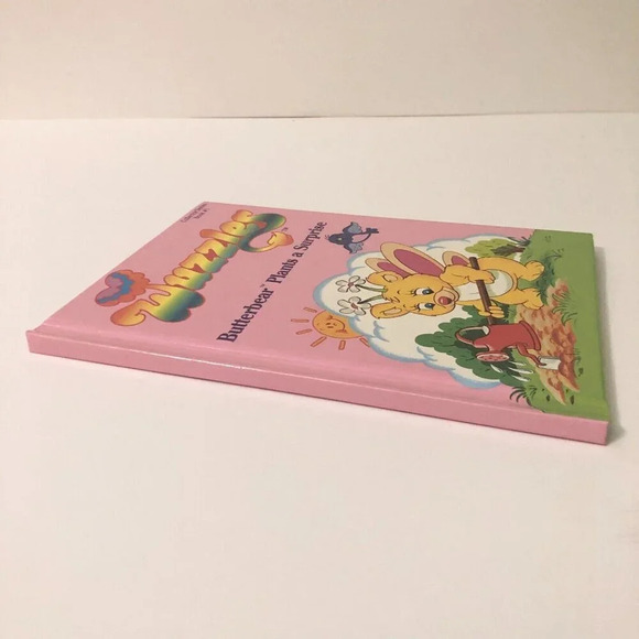 Vtg 1984 The Wuzzles Butterbear Plants  a Suprise Hardcover Book - Picture 3 of 14
